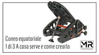 Raddoppiare i tempi di esposizione con una montatura Celestron SLT AltAz Wedge Equatoriale [upl. by Ruggiero]