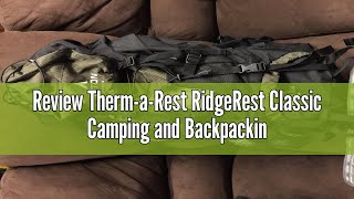 Review ThermaRest RidgeRest Classic Camping and Backpacking Sleeping Pad Large  77 x 25 Inches [upl. by Hendricks]