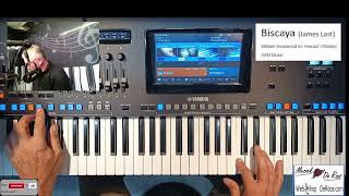 Yamaha Songstyle demo Biscaya James Last [upl. by Leummas]