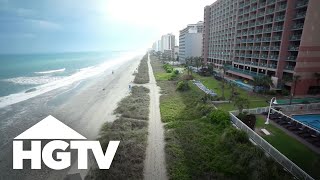 Sweet Home Carolina  Beachfront Bargain Hunt  HGTV [upl. by Kaltman235]