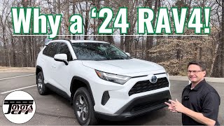 Why Buy 2024 Toyota RAV4 Hybrid XLE Key Features Inside amp Out [upl. by Notsob593]