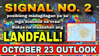 BAGYONG KRISTINE RAMDAM SA BUONG BANSA 😱⚠️  WEATHER UPDATE TODAY  ULAT PANAHON TODAY KristinePH [upl. by Aetnahs620]