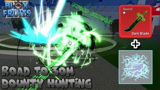 『Dark Blade Rework』Epic Bounty Hunting Montage  Blox Fruits  Update 20  SnakeTheGamer🐍 [upl. by Ynogoham795]