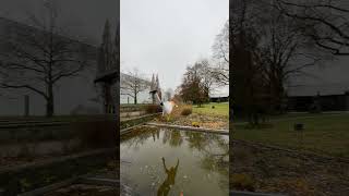 Massive Diveroll übers Wasser 💦🤘 parkour freerunning diveroll [upl. by Ravid]