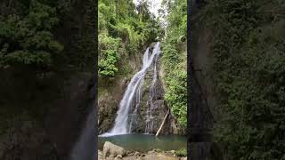 Hidden falls at Malihud Bataraza Palawan Philippines amazing nature falls waterfall [upl. by Mathia]