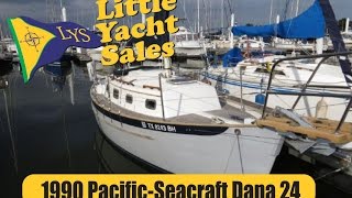 SOLD Pacific Seacraft Dana 24 Sailboat for sale at Little Yacht Sale Kemah Texas [upl. by Esilec]