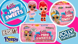 UNBOXING LOL SURPRISE MINI SWEETS Fashion Dolls Blind Bag Toy Opening [upl. by Sigismondo]