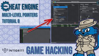 Cheat Engine Multilevel Pointers tutorial 8  Game Hacking Series [upl. by Arit]