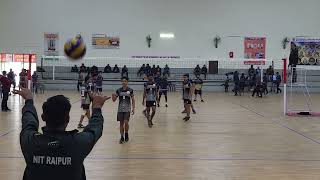 Nit Uttarakhand Vs Nit Silchar at All India inter nit Volleyball Tournament 2024 at Nit Kurukshetra [upl. by Arras891]