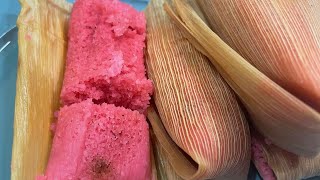 Receta De Tamales Dulces De Fresa [upl. by Cathee]