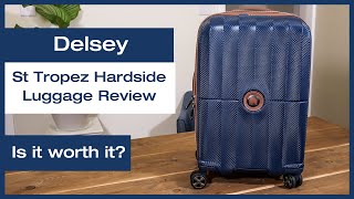 Delsey St Tropez Hardside Luggage Review [upl. by Kane767]