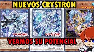 Nueva Cartas Crystron Veamos Su Potencial ¿Halqifibrax Regresa con Errata SUDA YuGiOh TeamSetoX [upl. by Henrietta]