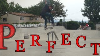 Perfect Heelflip Frontside Boardslide [upl. by Labaw]