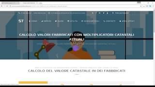 Applicativo per calcolo valore catastale fabbricati [upl. by Alyac]