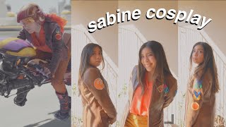 TUTORIAL  sabine wren cosplay ✨as seen in the ahsoka series 📺 ft jacket patches shirt amp pants [upl. by Novak]