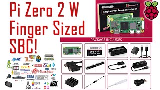 Raspberry Pi Zero 2 W AllInOne Kit  DIY Projects and Gaming [upl. by Wolfgram]