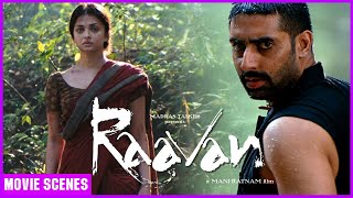 Raavan Hindi Movie  Abhishek  Aishwarya  Vikram  अभिषेक ने अपनी दिल की बात ऐश्वया को बताई [upl. by Azmuh373]