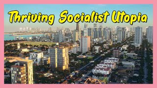 Building a Socialist Utopia in Political City Builder  CITYSTATE 2 gameplay [upl. by Jarred]