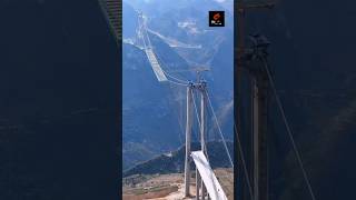 Build large cable bridge in world shorts bridge cablebridge builders [upl. by Kreit]