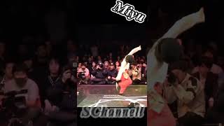 Miyu and JJ freestyle part 1 ang miyu breakdance tiktok freestyle douyin [upl. by Molli988]