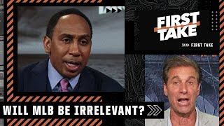 Stephen A amp Mad Dog Russo think MLB is risking becoming IRRELEVANT  First Take [upl. by Three]