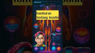 Gambaran Insulin insulin diabetes pancreas bloodsugar hormones medicaltreatment [upl. by Nanda426]