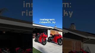 Panigale V4 vs Panigale V2 Exhaust Sound Off Idle Revs [upl. by Yeneffit]