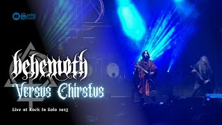 BEHEMOTH  Versvs Chirstvs Live at Rock In Solo 2023 HD [upl. by Hceicjow865]