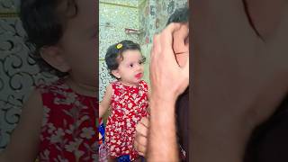 Baby saying papa ❤️❤️ baby talking 😍cutebaby baby cute funny babygirl cutebabyshorts fun [upl. by Ahsoet]