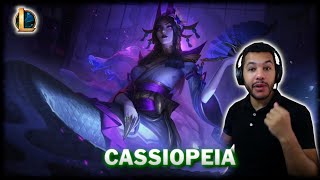 CASSIOPEIA  Champion Review  League of Legends  Reaction amp Review [upl. by Chad]