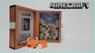 마인크래프트 여우 만들기 무료 도안 종이모형 papercraft minecraft origami 折り紙 [upl. by Ahsien733]