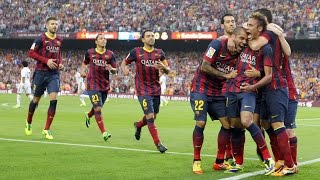 HIGHLIGHTS LaLiga 201314 FC Barcelona  Real Madrid 21 [upl. by Steel415]