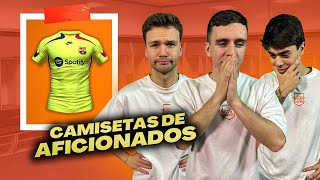 REACCIONAMOS a CAMISETAS de FÚTBOL CREADAS por AFICIONADOS [upl. by Ateuqram136]