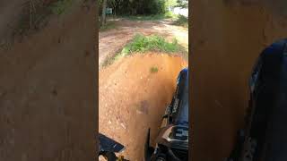 Motocross track in backyard [upl. by Eve]