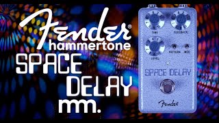 MusicMaker Presents  FENDER HAMMERTONE SPACE DELAY Impressive Tape Delay For Buttons fender [upl. by Ahsa]