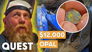 The Bushmen Find 12000 Opal After Risking Mine Collapse  Outback Opal Hunters [upl. by Ignace127]