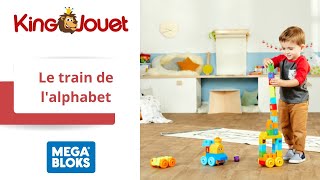 Le train de lalphabet Mega Bloks  703112 [upl. by Orsa979]