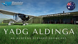 Microsoft Flight Simulator 2020  AUSCENE FREEWARE Aldinga Cinematic Scenery Showcase [upl. by Dymphia371]