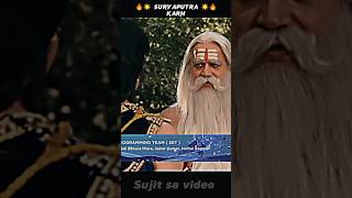 🙏भगवान परशुराम और कर्ण☀️॥ suryaputra karn ॥ trending shortsfeed [upl. by Ferren]