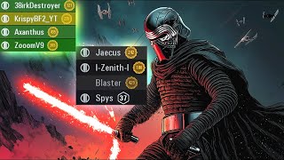 Competitive 4v4 KYLO IS SO FRUSTRATING TO PLAY  HvV 1278  Star Wars Battlefront 2 [upl. by Frieda74]