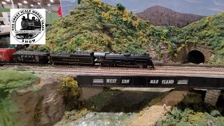 2022 Great Scale Train Show Layouts HO N amp Z Scale Oct [upl. by Demott]