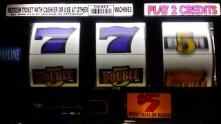 Live play double gold 7s  5 Slot machine [upl. by Yasibit]