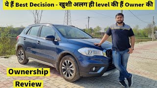 Maruti S Cross Zeta Petrol Ownership Review Mileage Safety  S Cross Owner Review [upl. by Fraase]