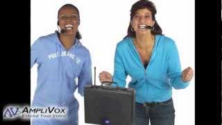 Wireless Audio Portable Buddy PA System from AmpliVox [upl. by Behl]