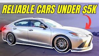 Most Reliable Cars Under 5K [upl. by Adnohsar]