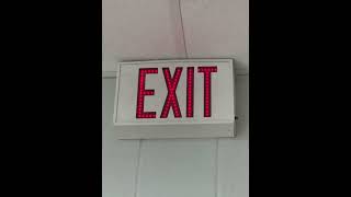 Hubbell view Exit sign [upl. by Aymer]