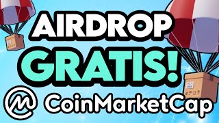 NUEVO AIRDROP🎁en COINMARKETCAP👌GRATIS con DIAMANTES💎💎 [upl. by Isabelle]