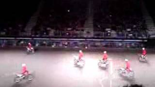 The Royal Edinburgh Military Tattoo 2010  Imps Motorcycle Display Team [upl. by Oswell527]