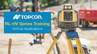 Topcon RLHV Series Vertical application [upl. by Hardden]