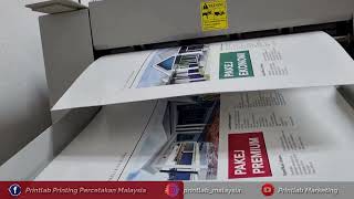 CATALOGUE BROCHURE PRINTING  KATALOG SYARIKAT [upl. by Eirojram]